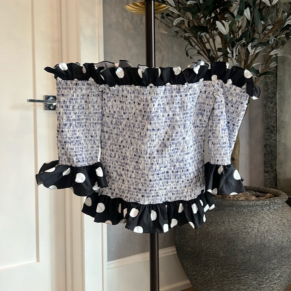 Caroline Constas Calida Top (Sample Sale)